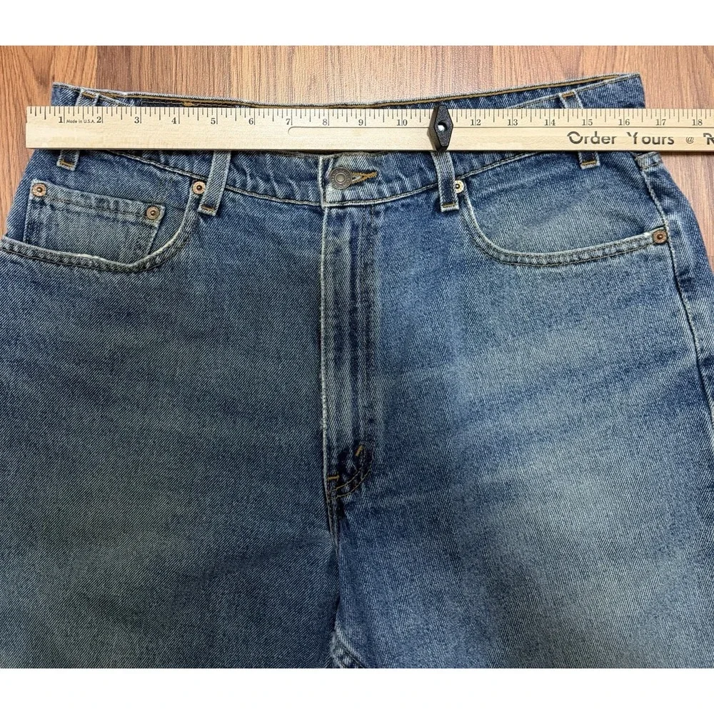 Levi's 550 Men's Jeans 36x30 Relaxed Fit Red Tab Denim Blue
